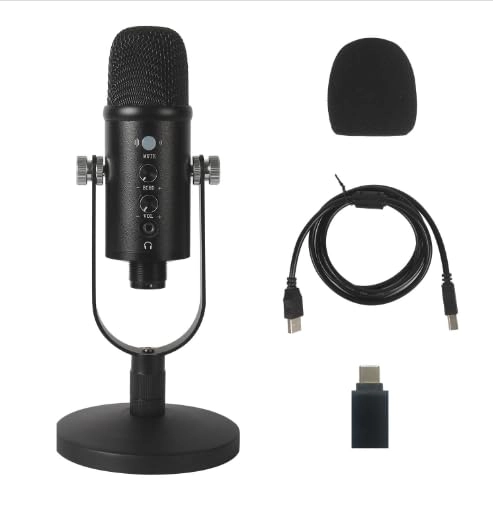 BM-86PRO 3.5mm-Mini-Jack+USB Microphone