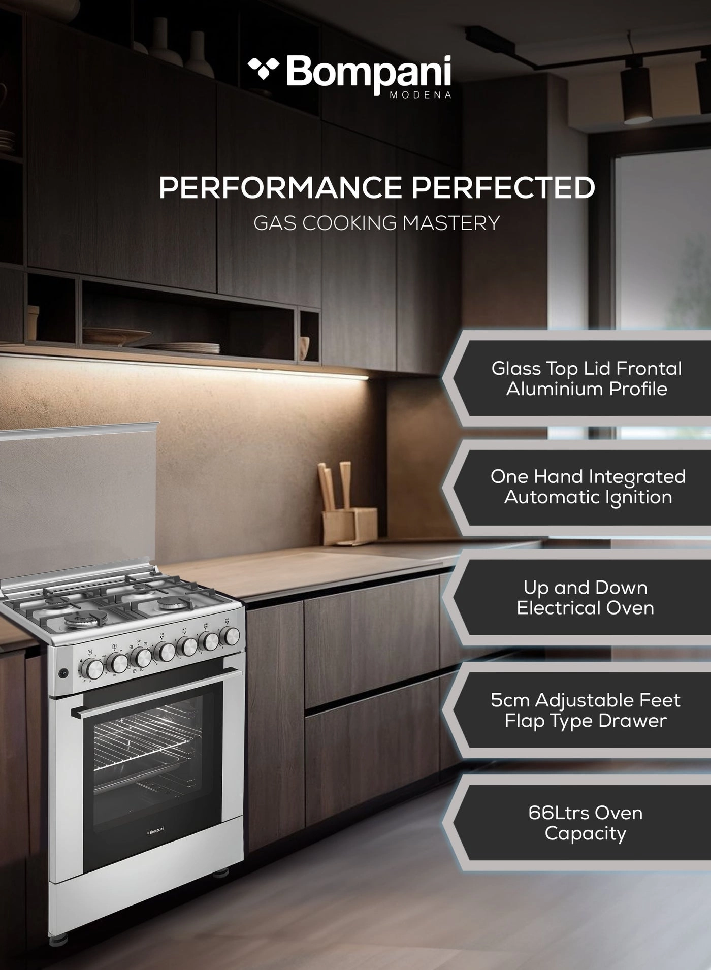 BO614BIXT GAS Cooker