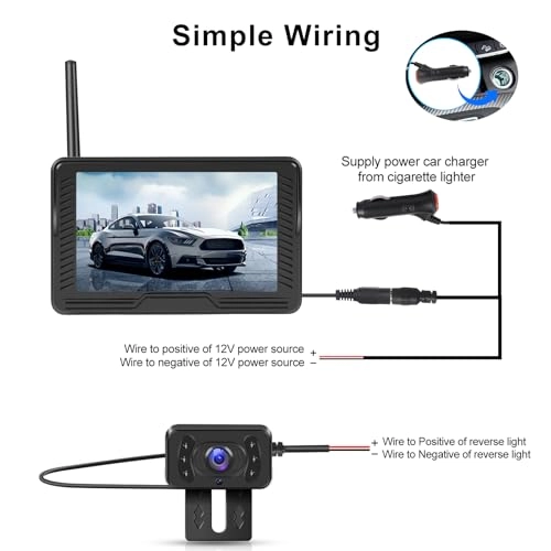 Wireless Reversing Camera - Night Vision Wireless 720P