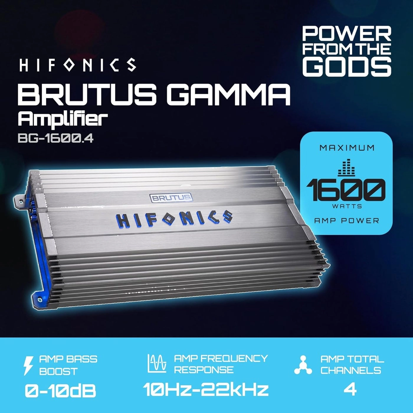 BG-1600.4 - Super A/B Class Four Channel 1600 Watt