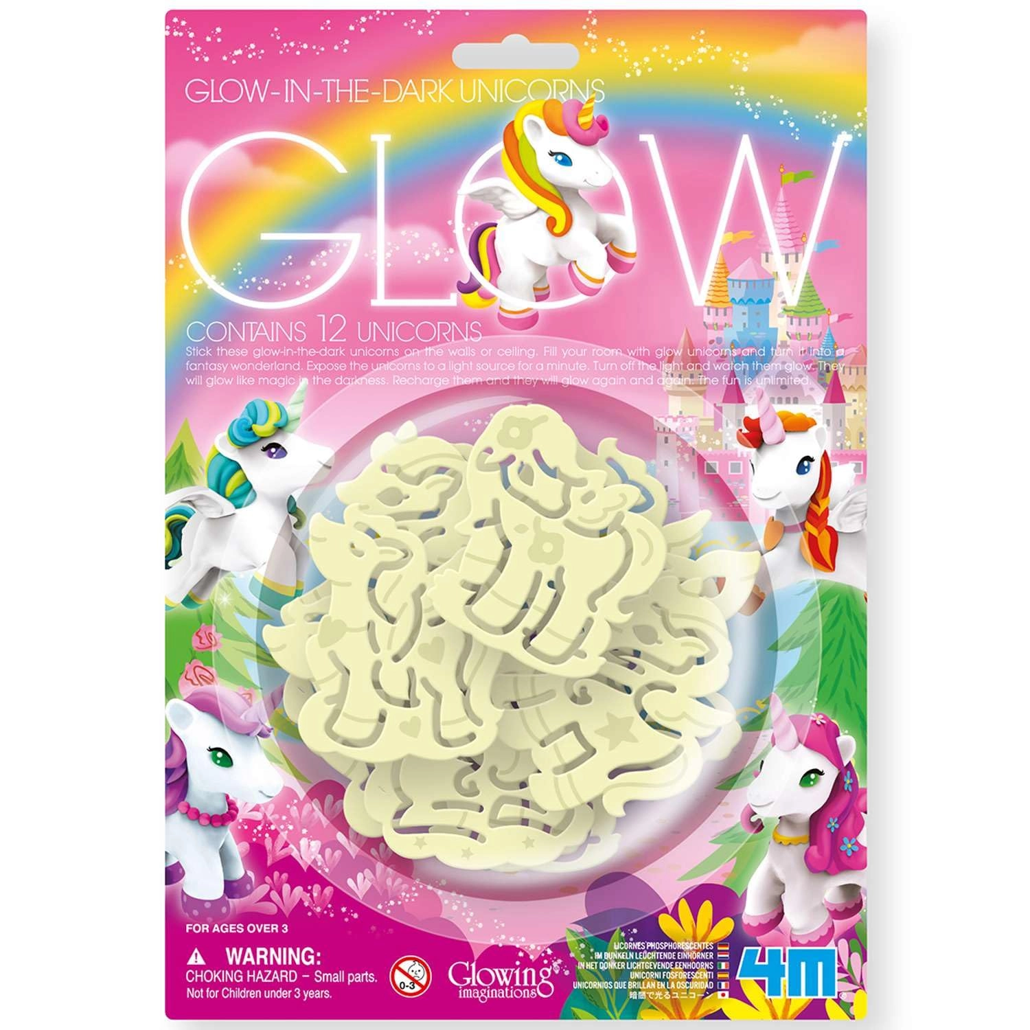 4M Glow-in-the-Dark Unicorns - Acrylic 1 piece(s)