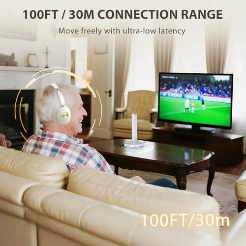 DE-AJ-TV966CD Wireless Headphone