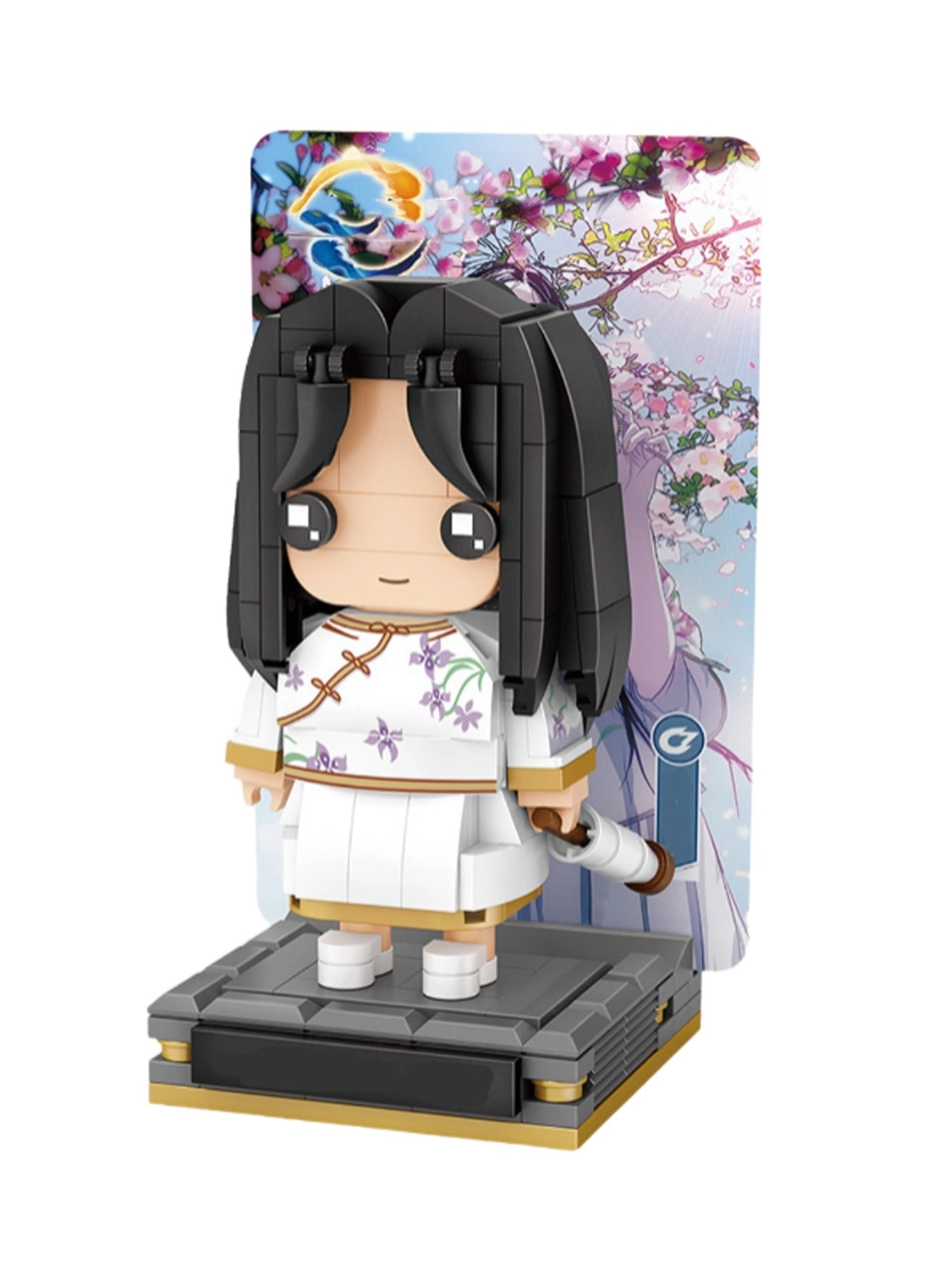 Generic Dress Girl Model - White Dress Girl 249pcs