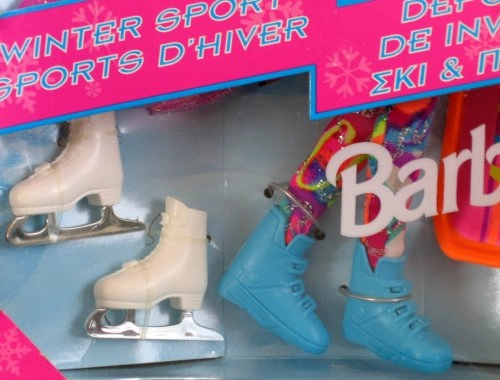 Barbie Winter Sport Doll - 11.5" Tall Skis Ages 3+