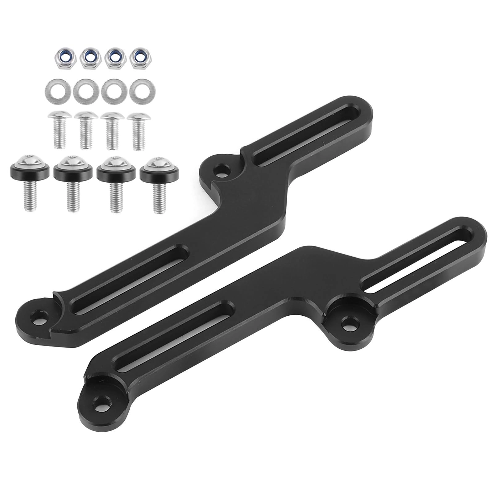 Jelquix Windshield Adjusters Kit - CNC Aluminum Alloy 12-52mm Fit for Honda CB500X 2017-2020