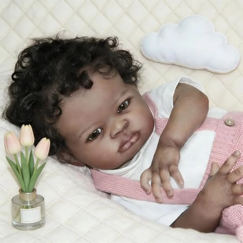 Reborn Baby Doll - 20 Inch Soft Cloth Body Ages 3+