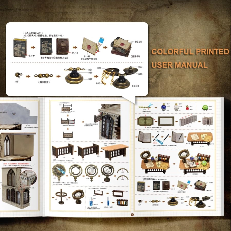 DIY Miniatures Dollhouse Kit - 1:24