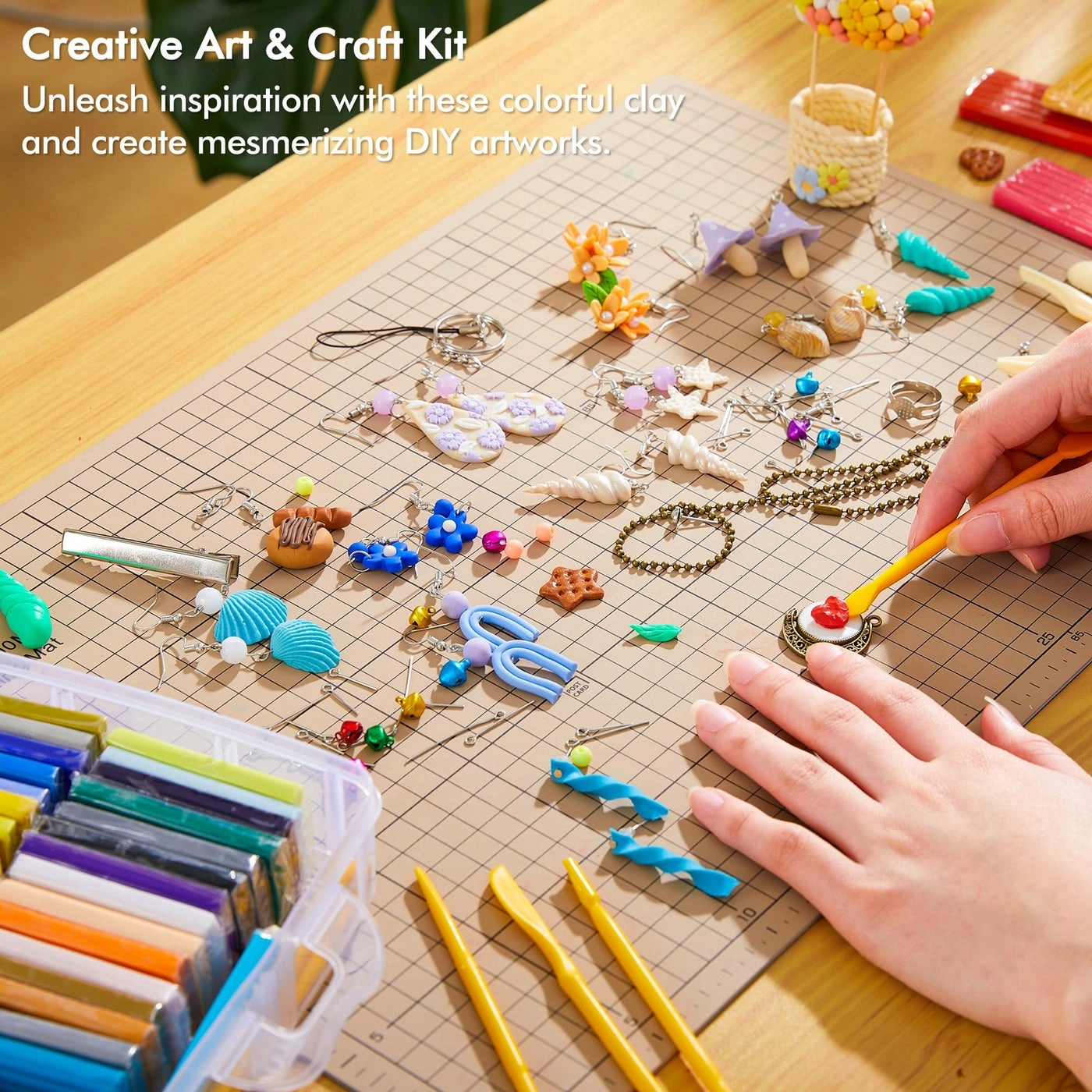 Polymer Clay Kit - 35 piece(s)