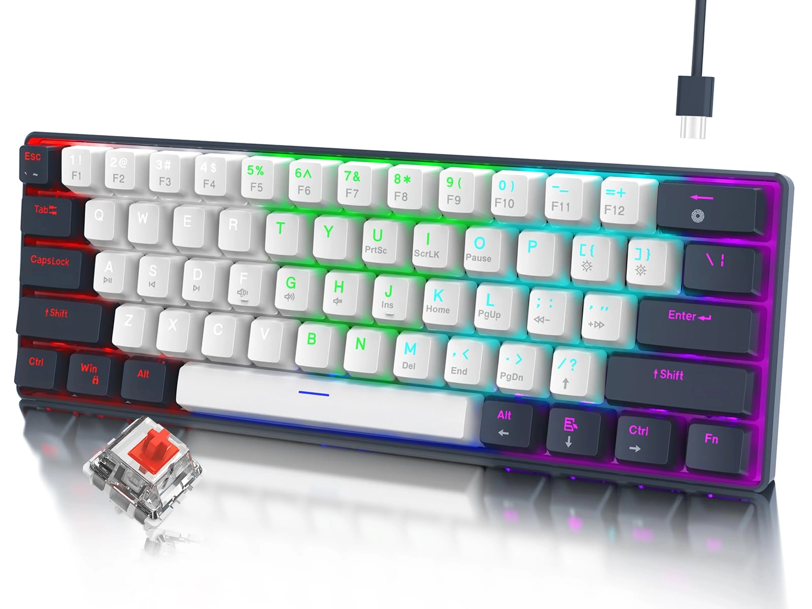WINSTAR TECHNOLOGY INDUSTRIAL LIMITED RK-X44 - QWERTY Wired