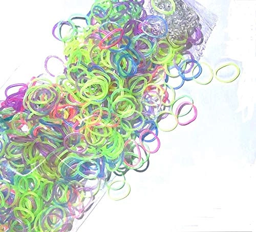 MZA STORES Rubber Band Bracelet Loom Refill Pack - 600 pcs