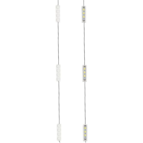 Red Light Beads - Plastic for LEGO Bricks Pack