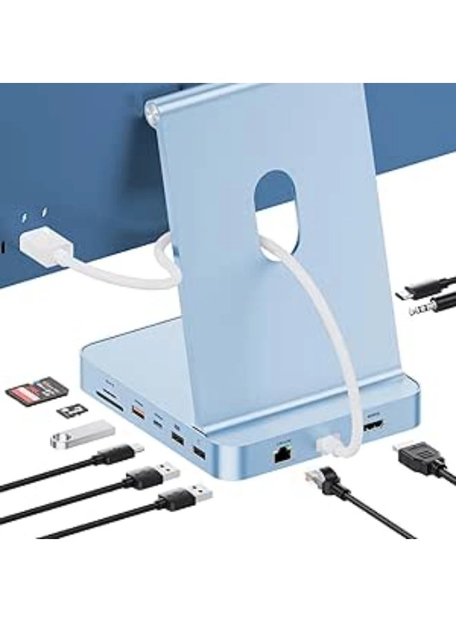 PULWTOP 11 in 1 USB C Hub - USB C iMac 24 inch
