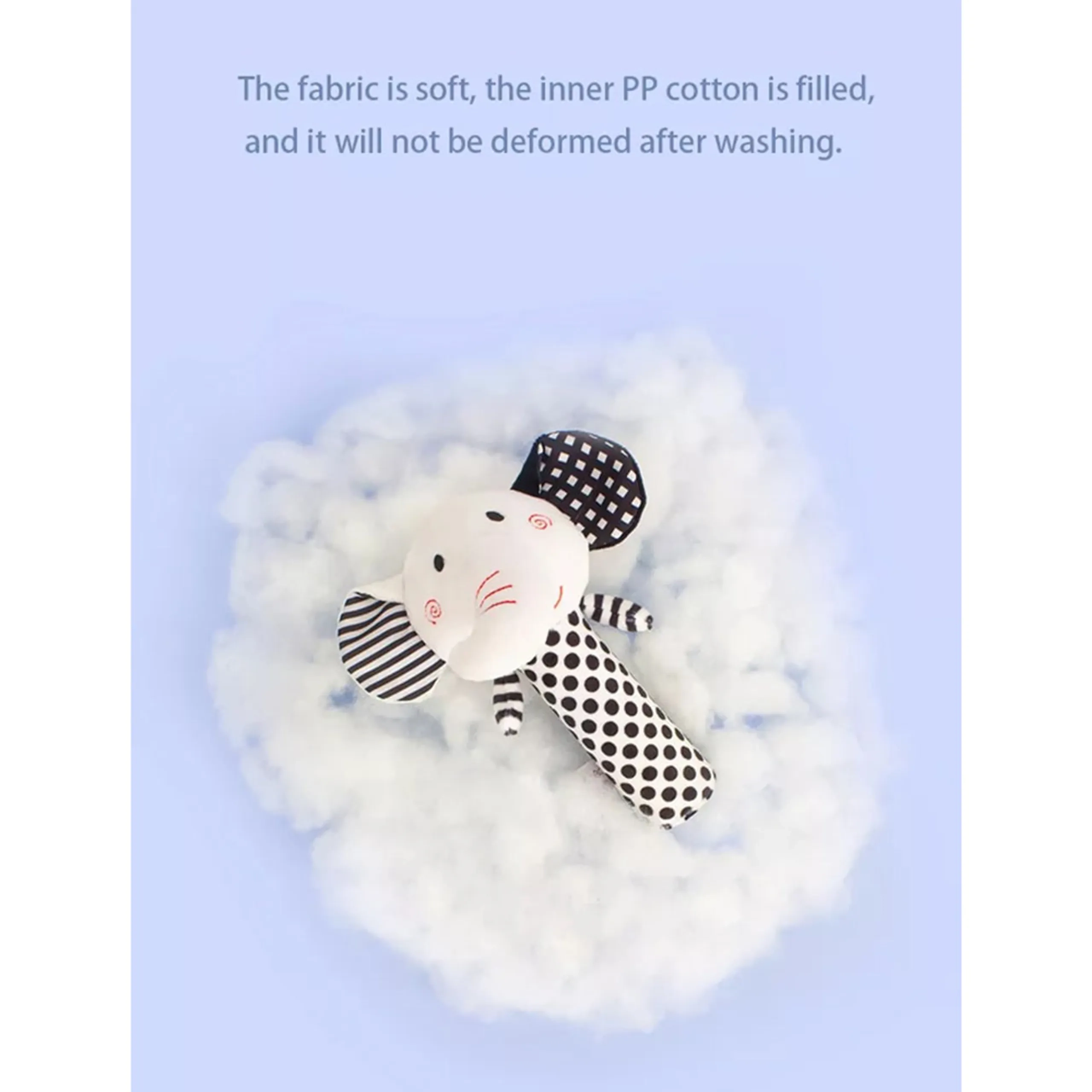 Elephant - 3 months+ soft plush