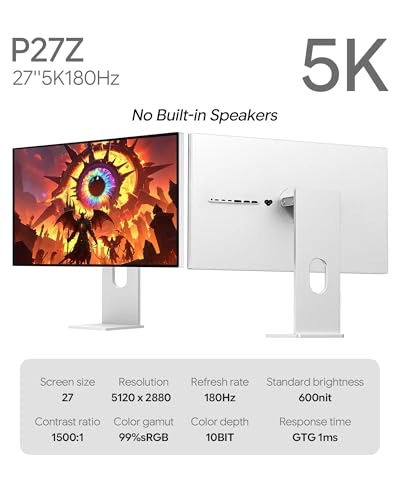 P27Z - 27 Inches 5120 x 2880 Pixels