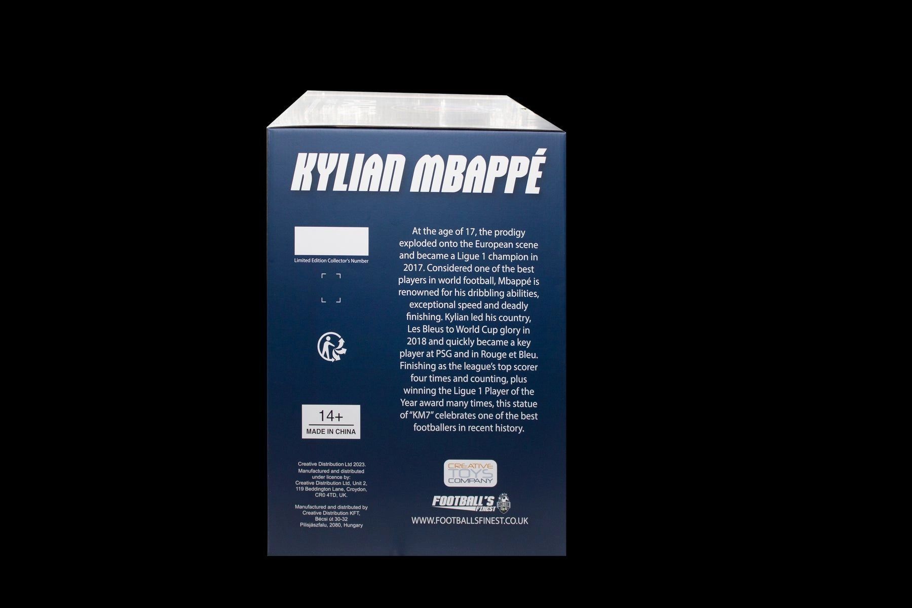 Kylian Mbappe - PSG - Football Finest 1:3 Statue