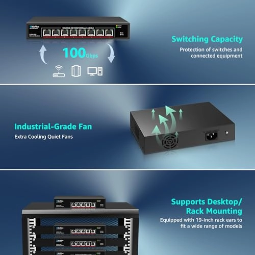 5X10G Switch Unmanaged 5-Ports