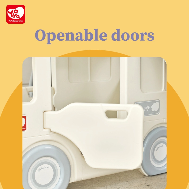 3-in-1 Bus Slide - Beige 105 x 60 x 115 cm