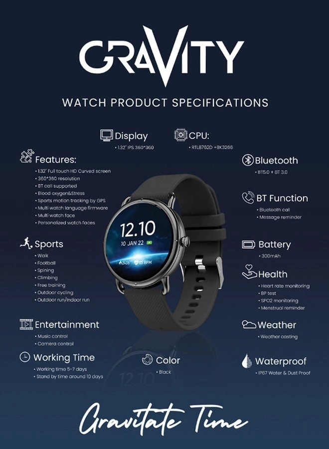 132 Smartwatch Tempered Glass