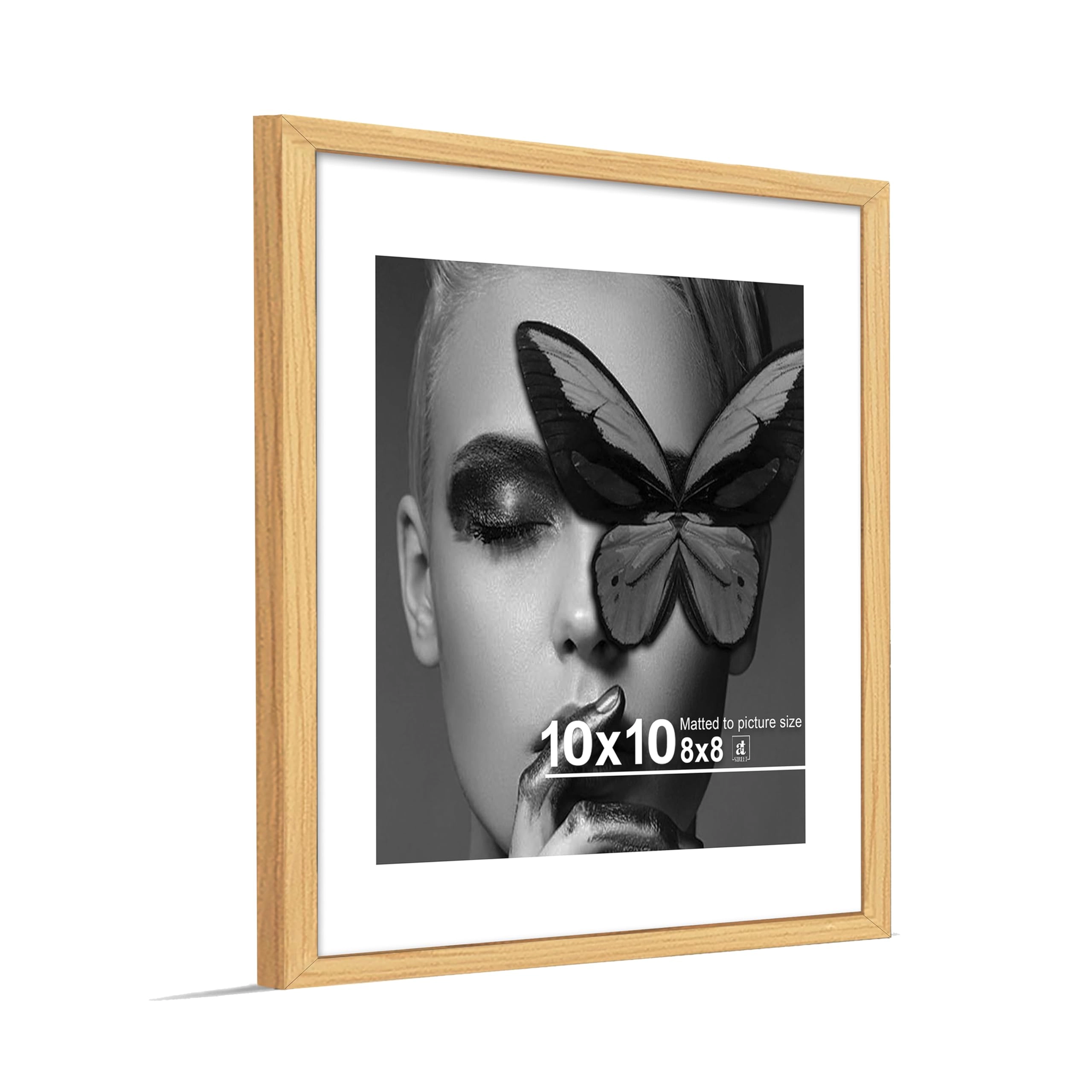 Edge Square Document Frame - 25.4L x 25.4W Centimeters