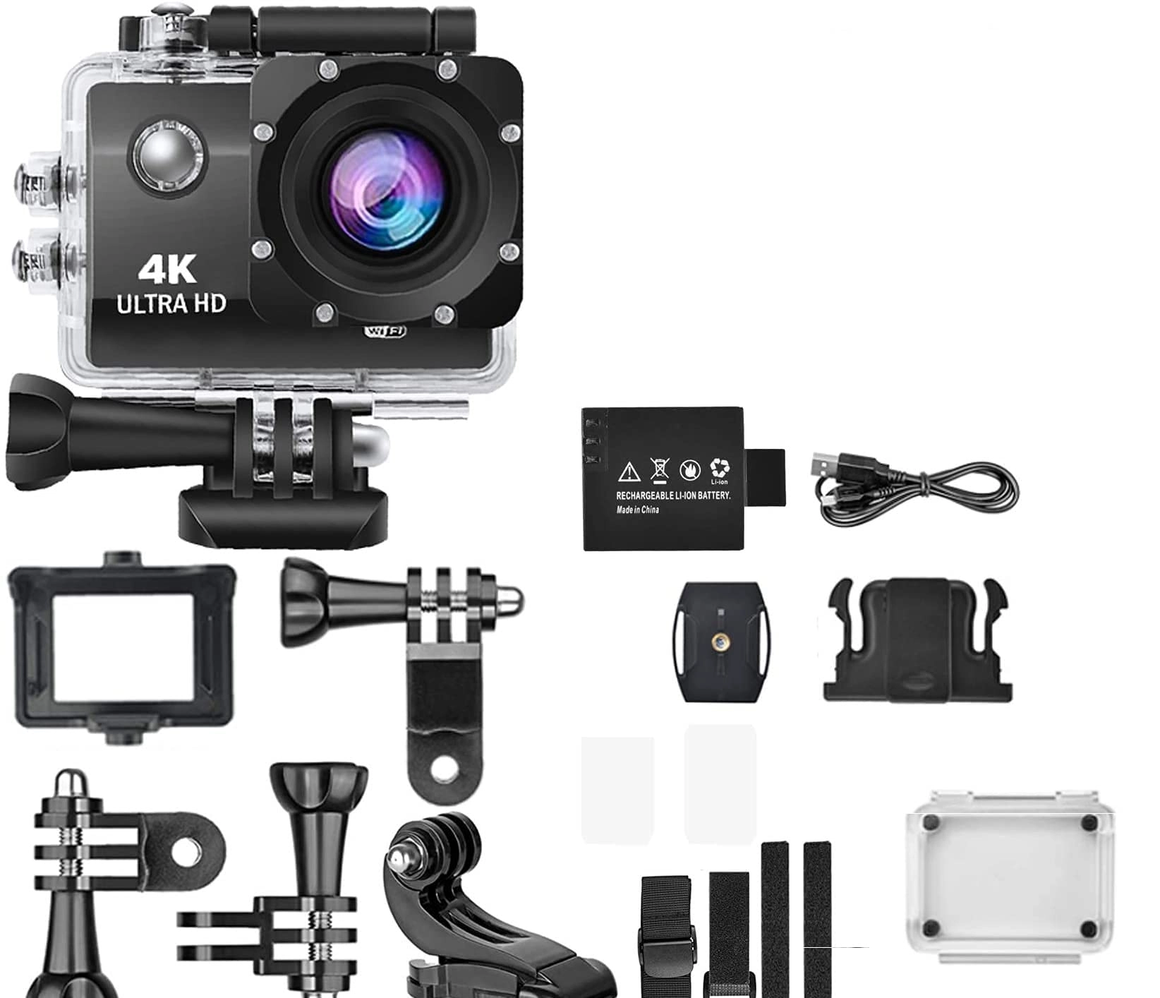 4K Action Camera - 4K 30FPS
