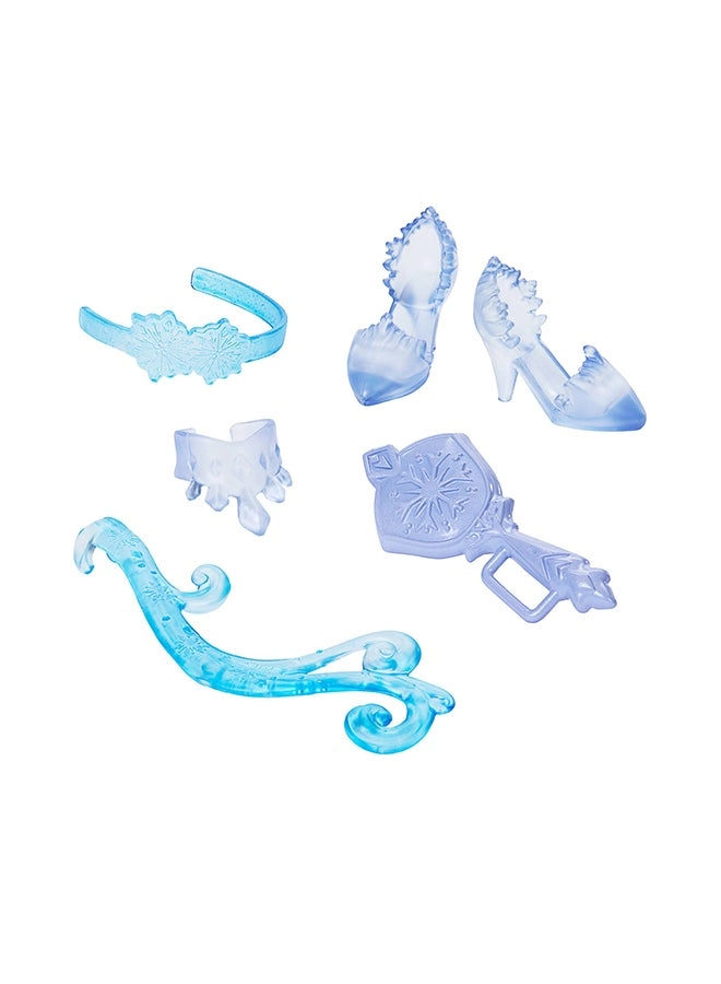 Elsa Fashion Doll - Frozen Spin & Reveal 11 Surprises