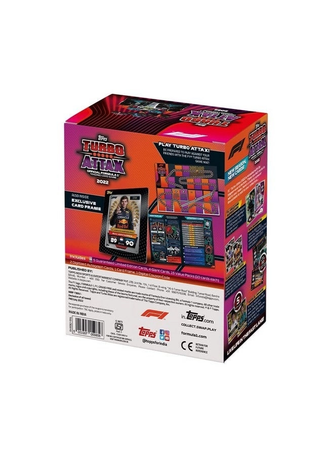 F1 Turbo Attax 2022 Carry Pack