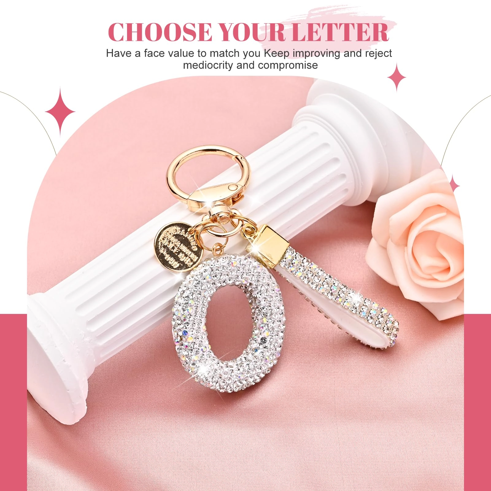 Initial Letter Keychain