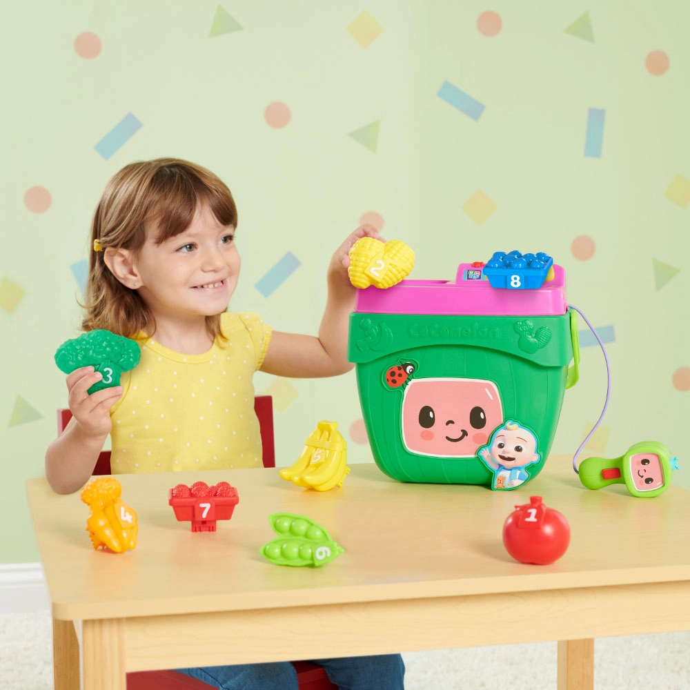 Veggie Fun Learning Basket - 2+ 10 pieces