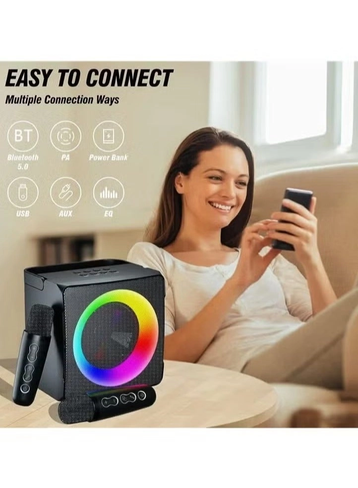 SD-508 - Bluetooth Built-in Microphone LED Lights