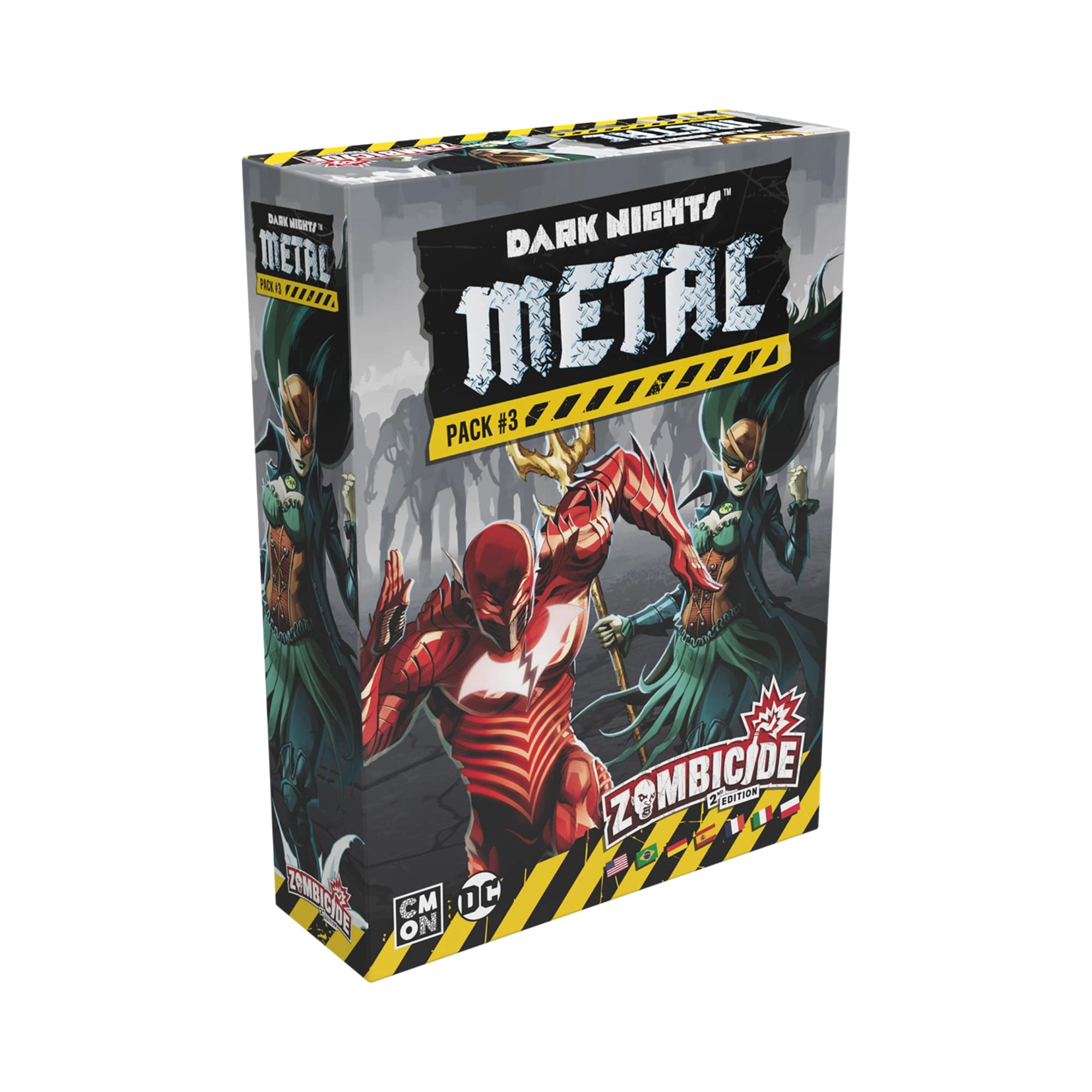 Zombicide Dark Nights Metal Pack #1 - Set of Justice League Miniatures