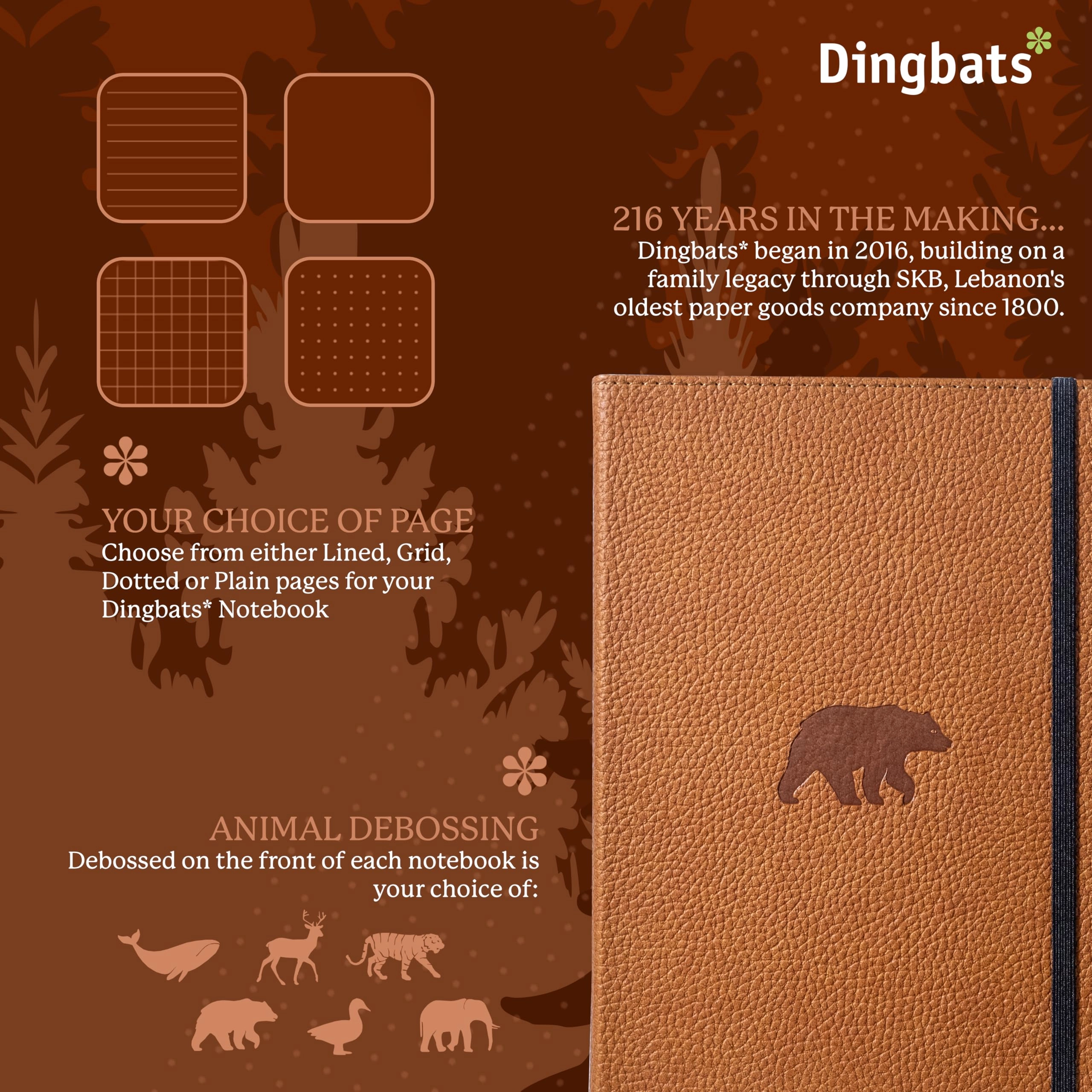Wildlife Squared Journal - A5