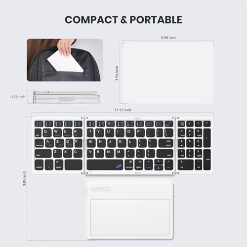 Foldable Keyboard - Bluetooth