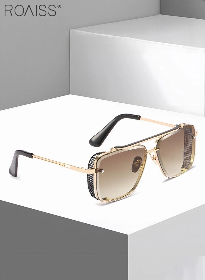 Modern Square Sunglasses - 57mm Brown