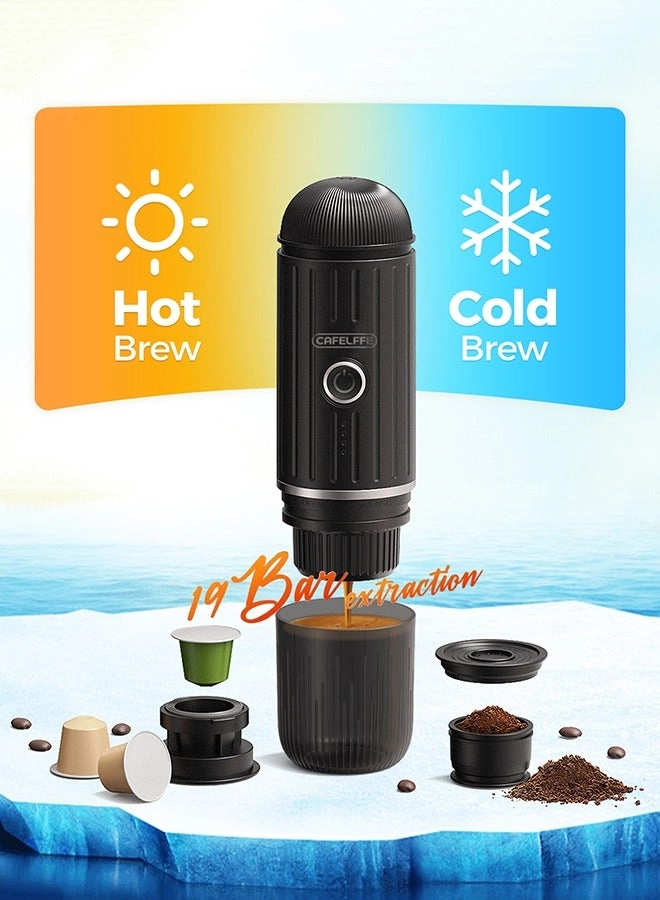 Portable Espresso Maker - 80 ml Capsule Coffee Maker Espresso Maker