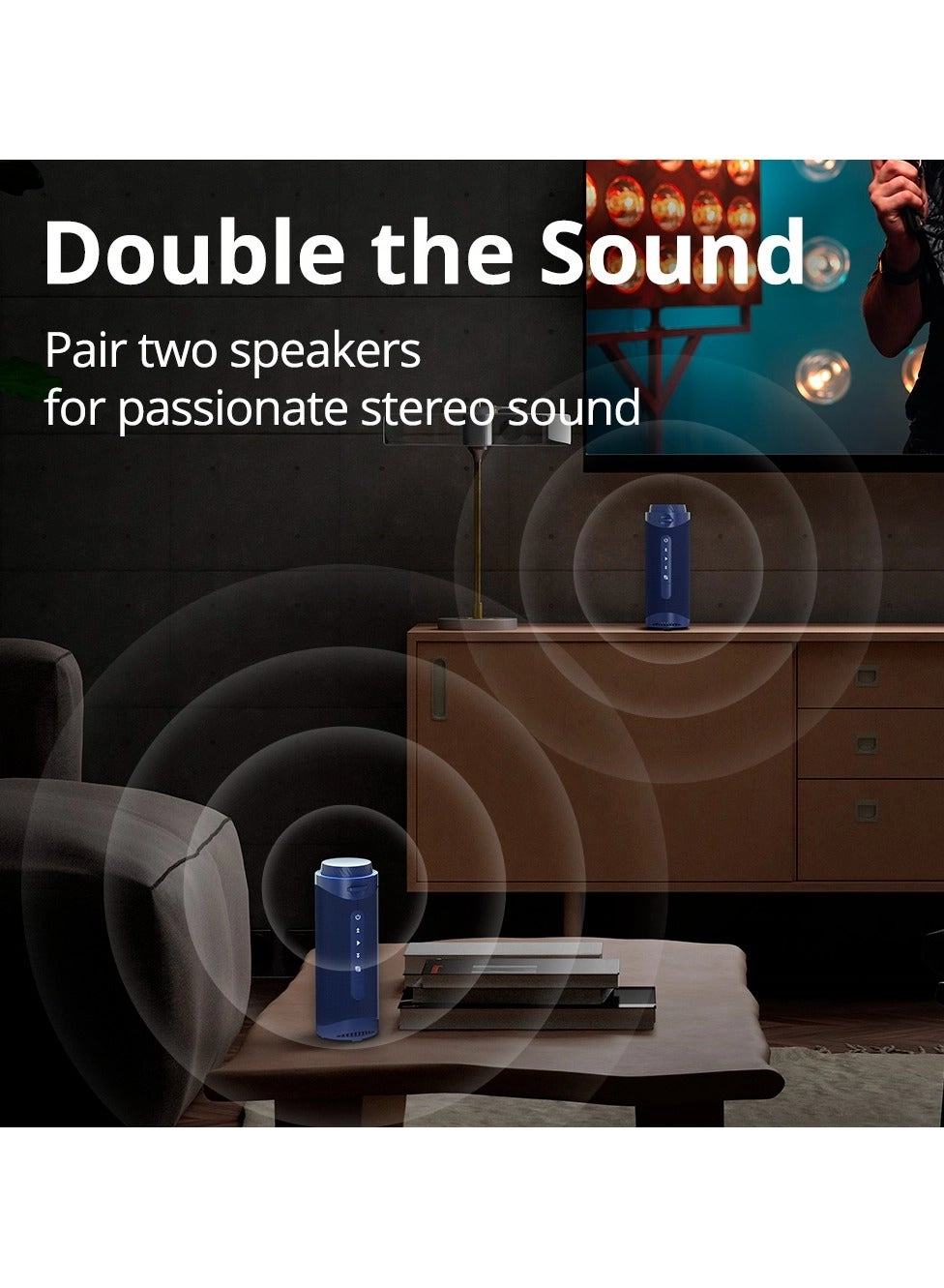 T7 - Waterproof 360° Surround Sound