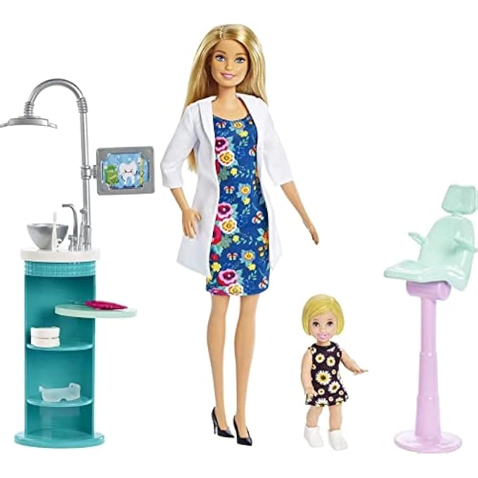 Generic DENTIST DOLL + PLAYSET