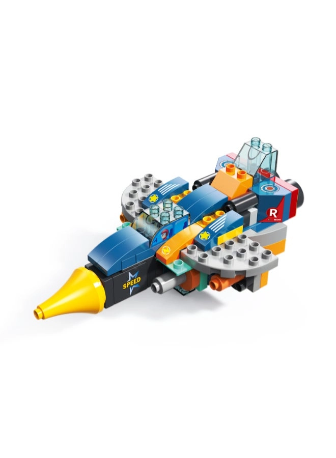 FEELO Particle Fighter - Fighter Jet 87 pcs