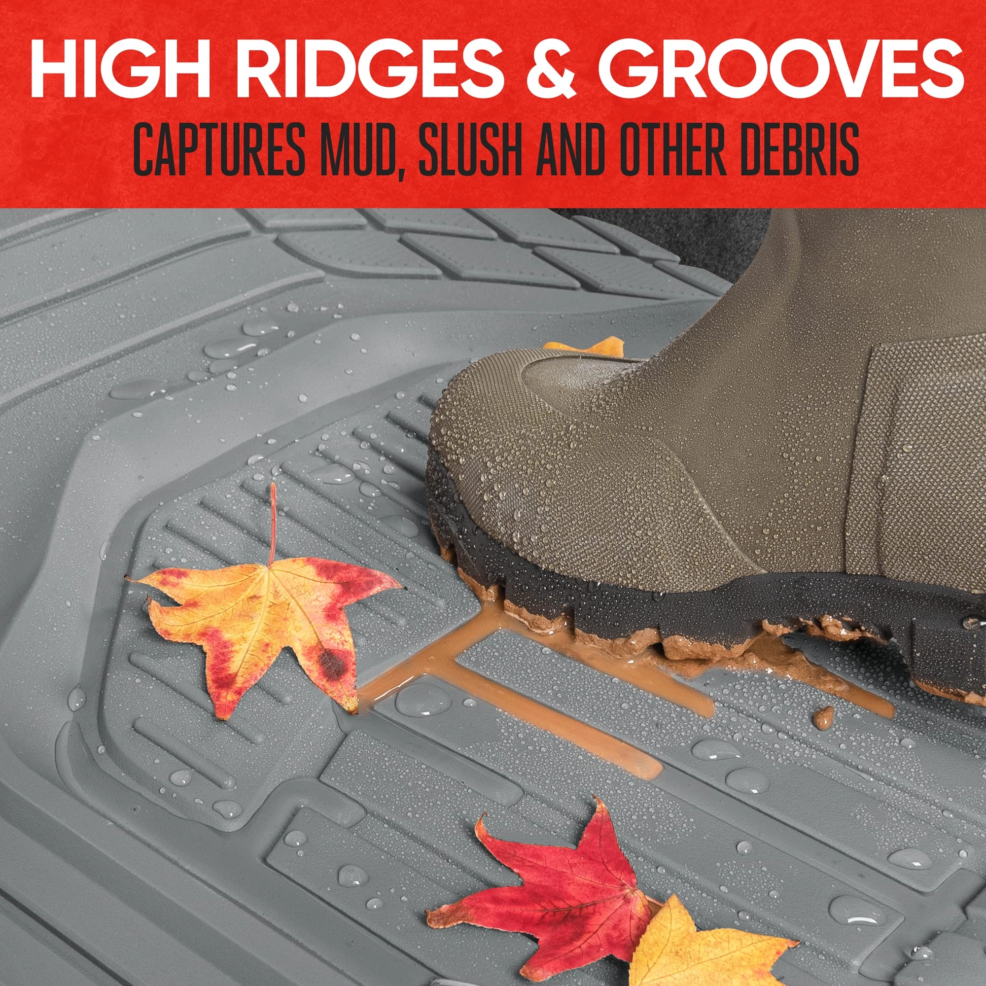 943-GR FlexTough Defender - Deep Dish Gray