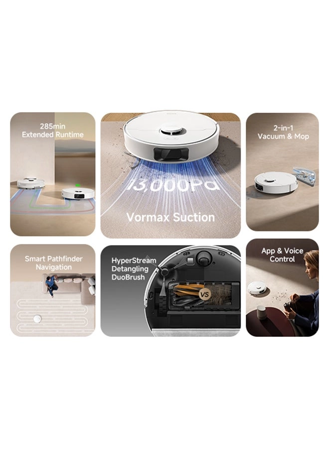 D20 Robot Vacuum - 2-in-1 Vacuum & Mop