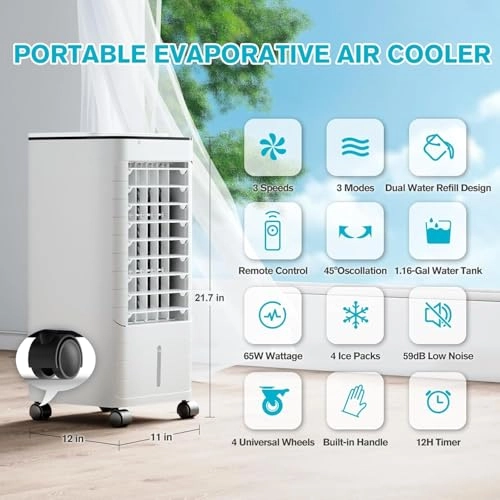portable air cooler 40 - 65W
