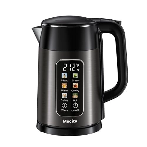 Mecity Touch Screen Temperature Control Electric Kettle