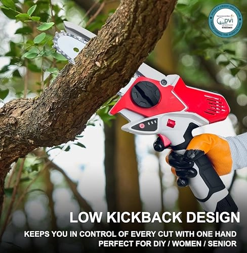 Mini Chainsaw - Cordless 4 Inch 14.4v