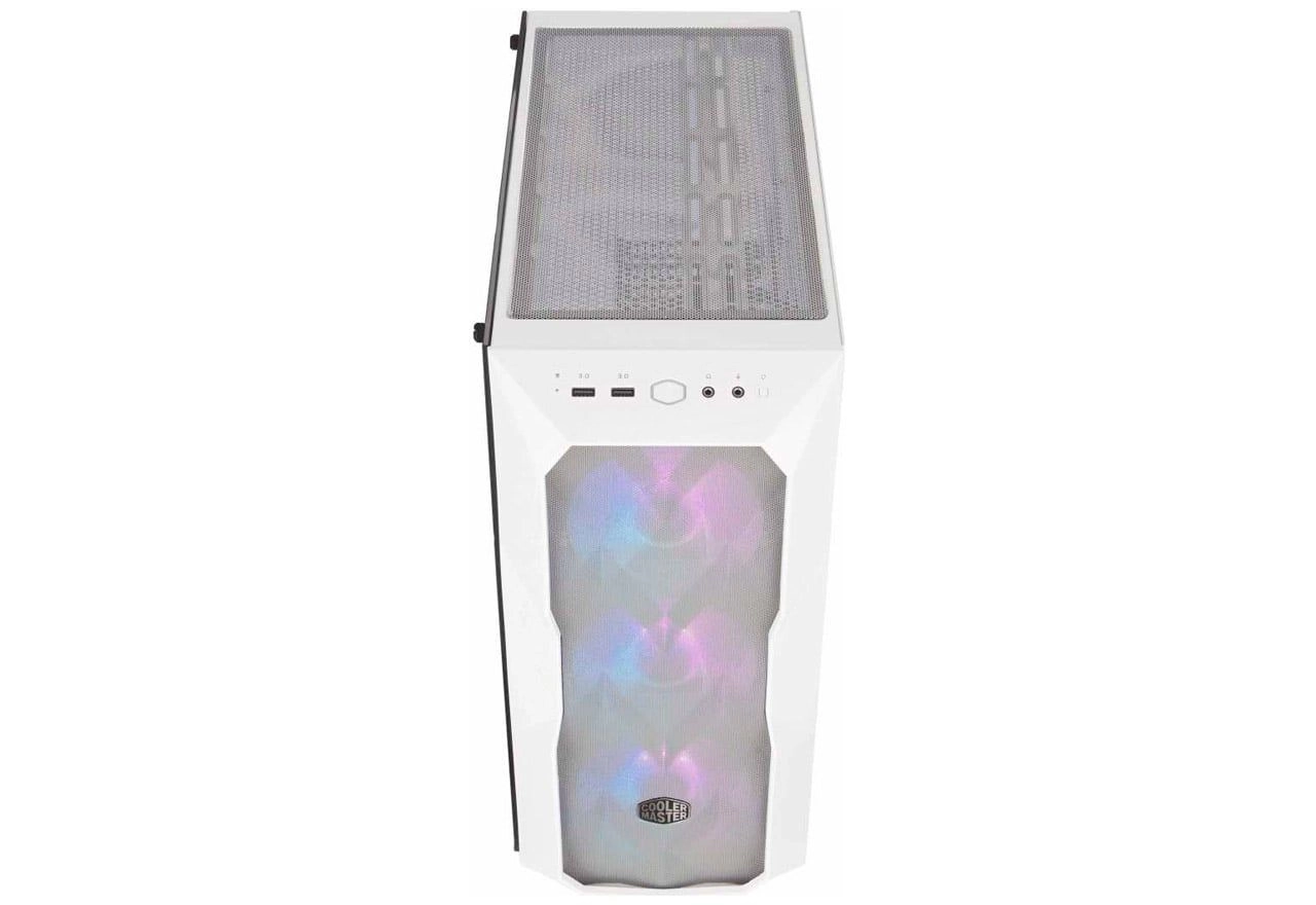 TD500 Mesh - Fully tempered glass side panel Mid-tower PC case