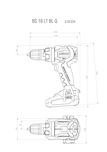 BS 18 LT BL - 18 V Brushless 75 Nm