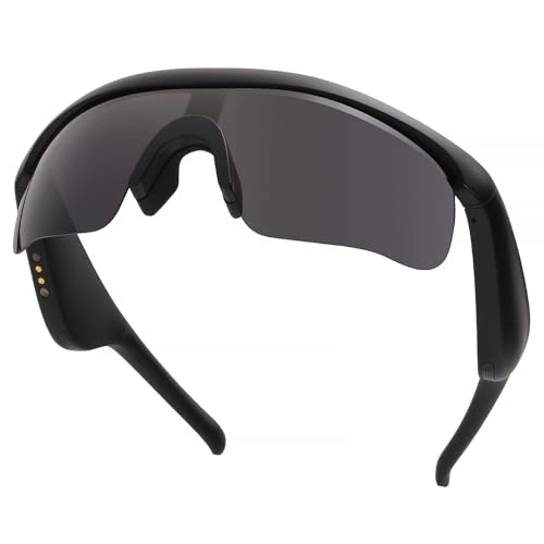 Smart Glasses - Black Frame-Grey Lens