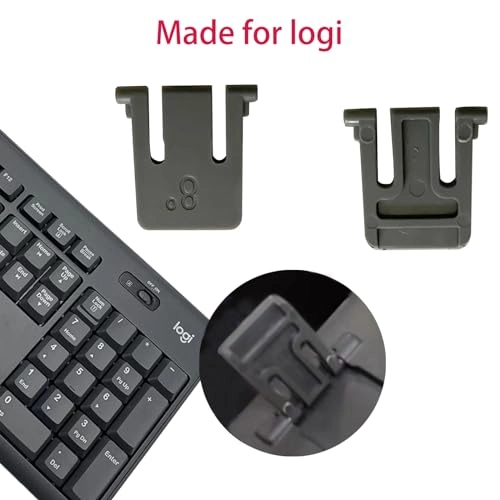 Keyboard Feet - 2 PCS Gray Fits Logitech K270 K260 K275 K200