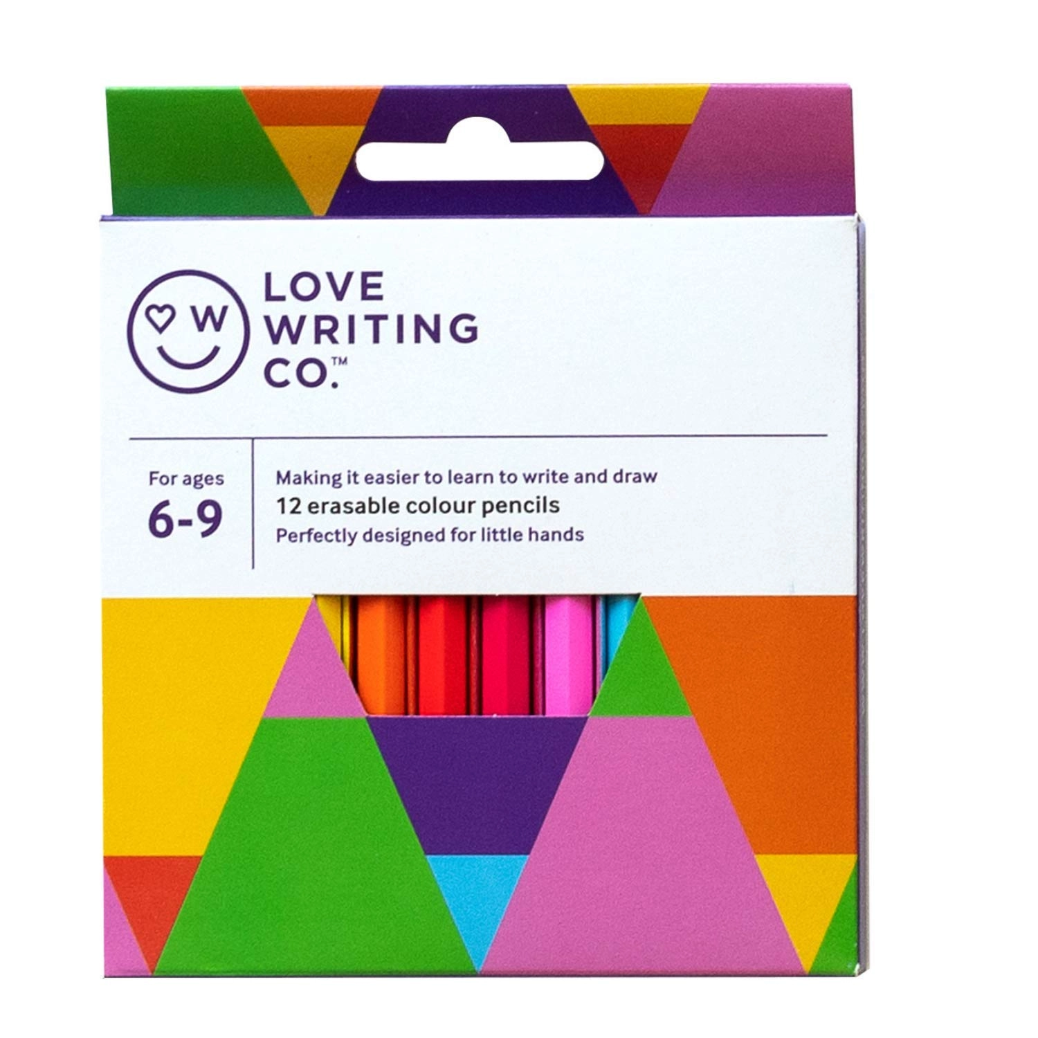love writing co. Kids Coloring Pencils - 12 Pack