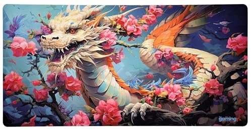 MTG Playmat Polyester Natural Rubber Gaming Mouse Pad - 72x36 cm