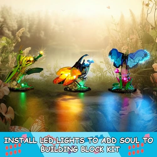 LED Light Kit for LEGO The Insect Collection 21342 - Plastic 1
