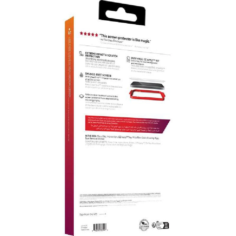 Clear Tempered Glass Screen Protector for iPhone 16 Pro Max